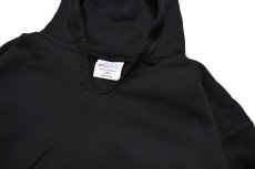 画像2: Deadstock Eagle USA Blank Sweat Hoodie Black made in USA (2)