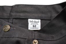 画像7: Deadstock Solo Jeans Baggy Pants Charcoal (7)