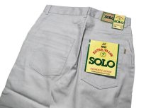 画像5: Deadstock Solo Jeans Baggy Pants Grey (5)
