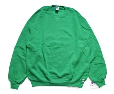 画像1: Deadstock Russell Athletic Blank Sweat Shirt Green made in USA (1)