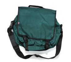画像1: Deadstock BBC(Big Bag Co.) Messenger Bag Green made in USA (1)