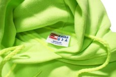 画像4: Deadstock Eagle USA Blank Sweat Hoodie Lime made in USA (4)