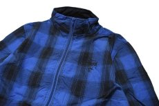 画像2: Deadstock Stussy Classic Gear Zip Up Jacket Blue (2)