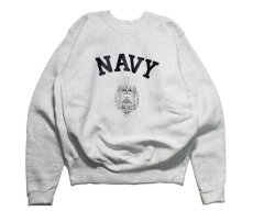 画像1: Used Us Navy Sweat Shirt made in USA (1)