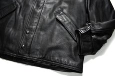画像3: Used Image Seller Leather Jacket Black "Jack Daniel's" made in Canada (3)