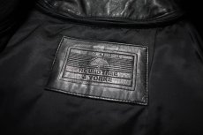 画像4: Used Round Tree&Yorke Leather Jacket Black (4)