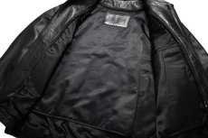 画像5: Used Round Tree&Yorke Leather Jacket Black (5)