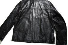 画像6: Used Banana Republic Leather Jacket Black (6)