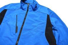 画像2: Port Authority Soft Shell Jacket Blue/Black (2)