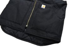 画像3: Carhartt Duck Vest Black (3)