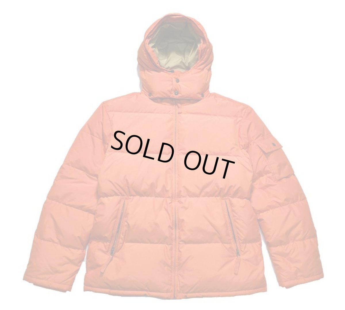 画像1: Used J.Crew Down Jacket Orange (1)