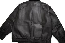 画像6: Used St John's Bay Leather Jacket Dark Brown (6)
