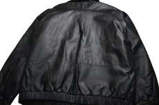 画像6: Used St John's Bay Leather Jacket Black (6)