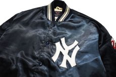 画像2: Used 60s~70s Ben More Satin Varsity Jacket "New York Yankees" (2)