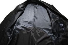 画像5: Used Gap Leather Coat Black (5)