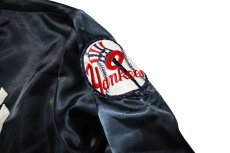 画像4: Used 60s~70s Ben More Satin Varsity Jacket "New York Yankees" (4)