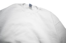 画像2: Used Russell Athletic Blank Sweat Shirt White made in USA (2)
