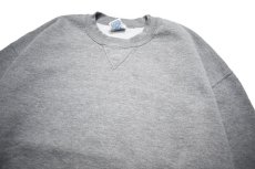 画像2: Used Russell Athletic Blank Sweat Shirt Grey (2)