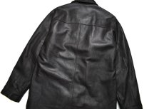 画像6: Used Eddie Bauer Leather Coat Dark Brown (6)