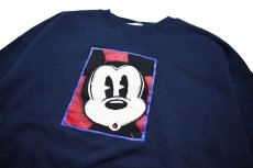 画像2: Used Disney Sweat Shirt "Mickey Mouse" (2)