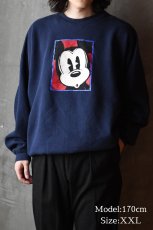 画像5: Used Disney Sweat Shirt "Mickey Mouse" (5)
