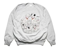 画像1: Used Disney Sweat Shirt "One Hundred and One Dalmatians" (1)