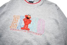画像2: Used Sesame Street Sweat Shirt "Elmo" (2)