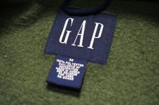 画像4: Used Gap Fleece Vest Olive (4)