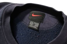 画像4: Used Nike Crew Neck Sweat Shirt Navy (4)