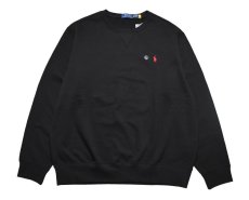 画像1: Polo Ralph Lauren 1Point Sweat Shirt Black ラルフローレン (1)