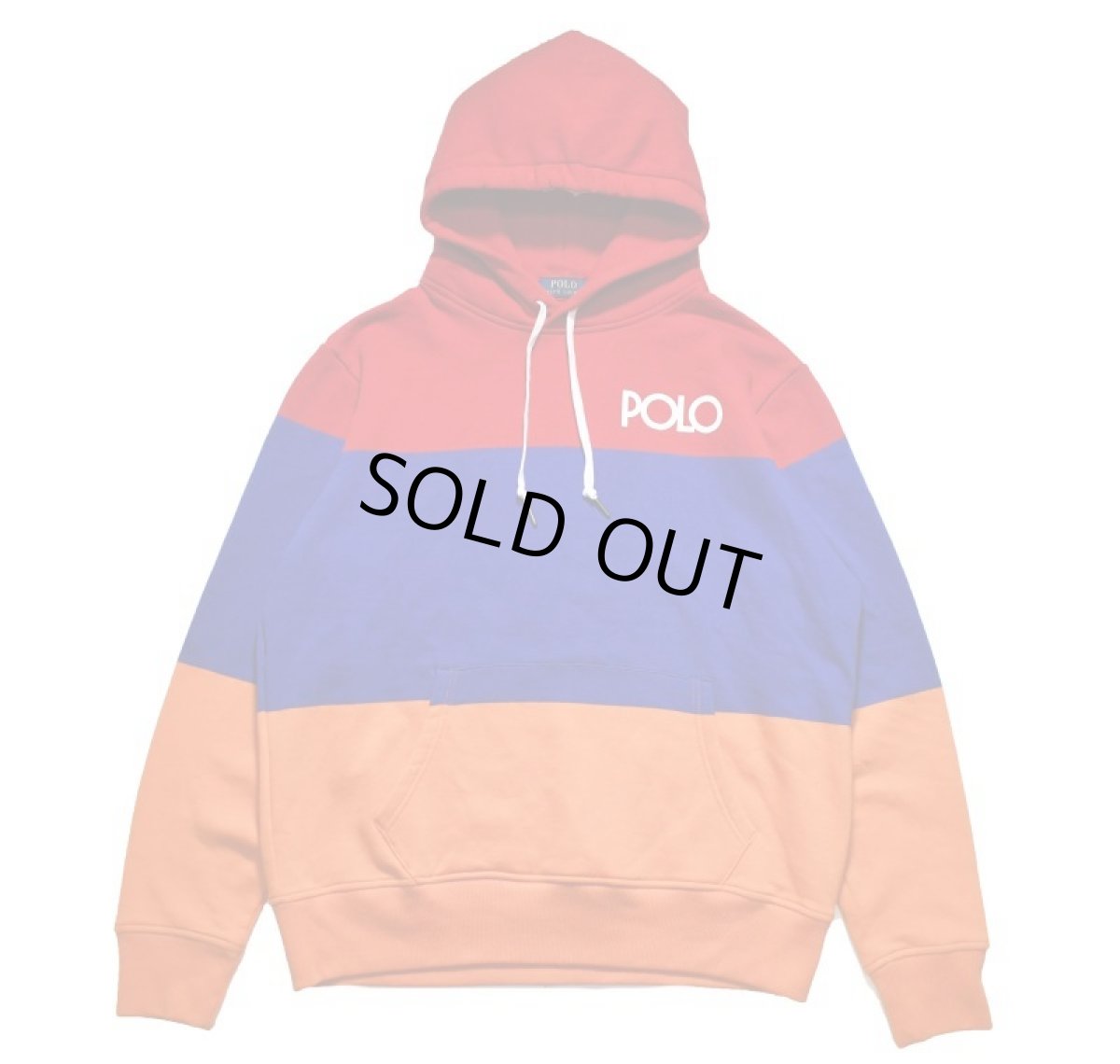 画像1: Polo Ralph Lauren Sweat Hoodie Red Multi ラルフローレン (1)