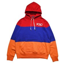 画像1: Polo Ralph Lauren Sweat Hoodie Red Multi ラルフローレン (1)