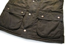 画像3: Used Barbour Waxed Vest (3)