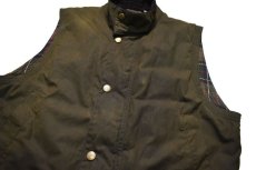 画像2: Used Barbour Waxed Vest (2)