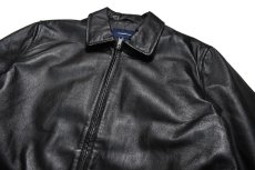 画像2: Used Croft&Barrow Leather Jacket Black (2)