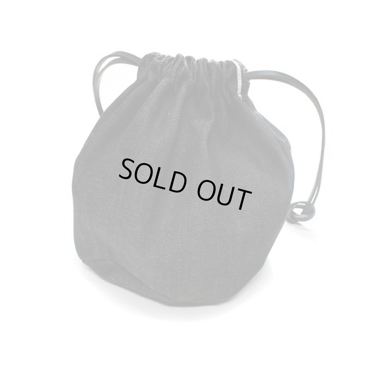 画像2: made in ASAKUSA×Deadstock Cone Mills White Oak Selvedge Black Denim Pouch (2)