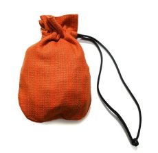 画像1: made in ASAKUSA×Vintage British Army Blanket Fabric Pouch Orange (1)
