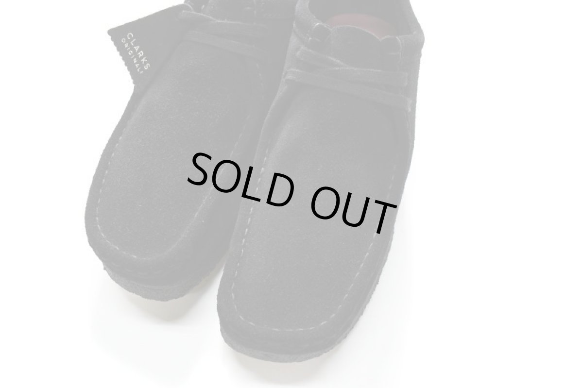 画像2: Clarks Wallabee Black Suede クラークス ワラビー (2)