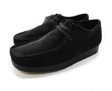 画像1: Clarks Wallabee Black Suede クラークス ワラビー (1)