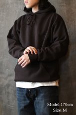 画像5: Deadstock Eagle USA Blank Sweat Hoodie Brown made in USA (5)