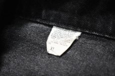 画像5: Used Lee 220-5019 Black Denim Jacket made in USA (5)