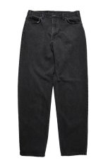 画像1: Used Levi's 550 Denim Pants Black リーバイス (1)