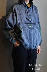 画像9: Used Levi's Sport Jeans Denim Pullover Jacket (9)