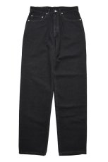 画像1: Deadstock Levi's 550 Denim Pants Black made in Canada リーバイス (1)