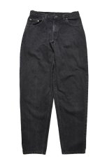 画像1: Used Levi's 560 Denim Pants Black made in USA リーバイス (1)