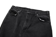 画像2: Used Levi's 550 Denim Pants Black リーバイス (2)