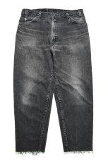 画像1: Used Levi's 550 Denim Pants Black made in USA リーバイス (1)