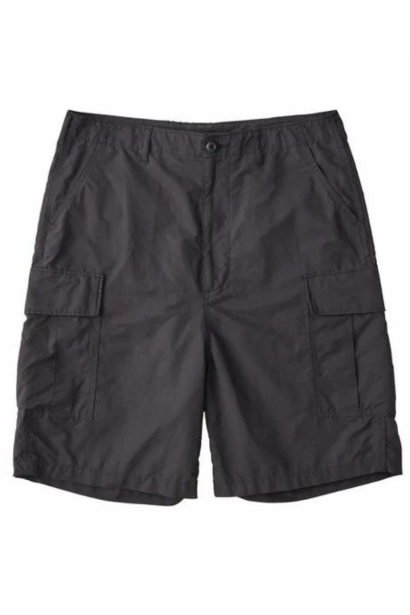画像1: 【SALE】Porter Classic Weather Cargo Shorts Black ポータークラシック (1)
