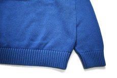 画像3: Used L.L.Bean Quarter Zip Knit Indigo Dye (3)