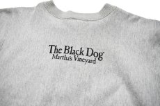 画像5: Used The Black Dog Crew Neck Sweat Shirt made in USA (5)